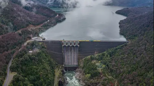 Confirman apertura preventiva de compuertas en Central Pangue por aumento del caudal del río Biobío