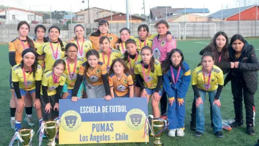 Fútbol femenino: Las Pumitas rugieron fuerte en la Copa del Biobío