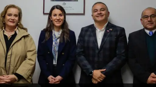 Diputada Weisse y alcalde Pablo Vegas plantean a ministra de Educación prioridades para Los Álamos en retiro docente y educación pública