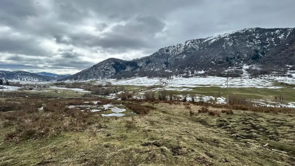 Derretimiento de nieve en Alto Biobío, Cedida