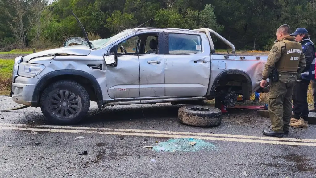 Accidente cerca del Salto del Laja / Brisal