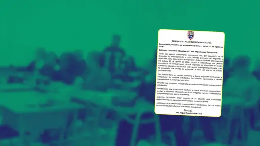 Liceo de Mulchén suspende clases para este jueves por eventual riesgo para su comunidad educativa