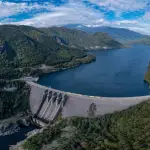 La compañía informó que el embalse Pangue se encuentra próximo a alcanzar su nivel máximo autorizado., ENEL Chile