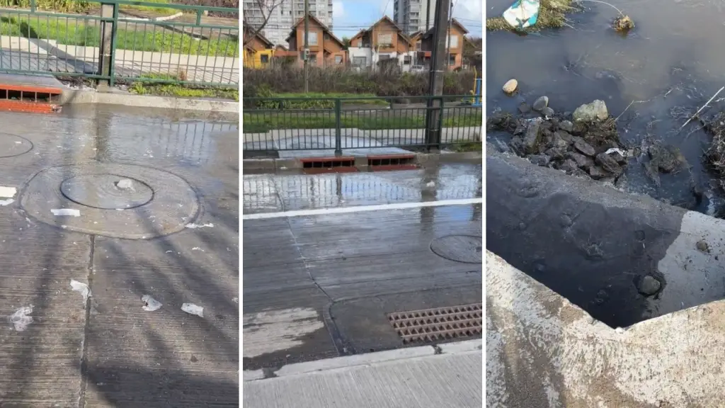 Papel usado, fecas y mal olor: Vecinos denuncian recurrente rebalse de aguas servidas en las cercanías del río Quilque en Los Ángeles, La Tribuna