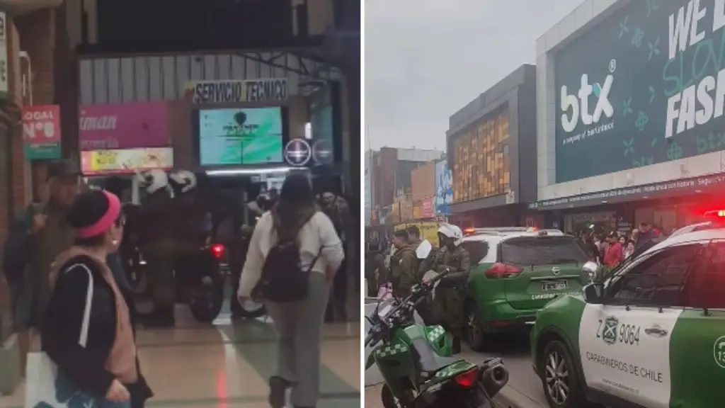 Hombre es sorprendido vendiendo droga en la Plaza de Armas de Los Ángeles: Fue detenido en Paseo Alcalá , La Tribuna