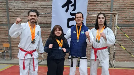 Orgullo angelino: Chon Ji destaca en el Torneo Abierto de Taekwon-Do ITF en Chillán