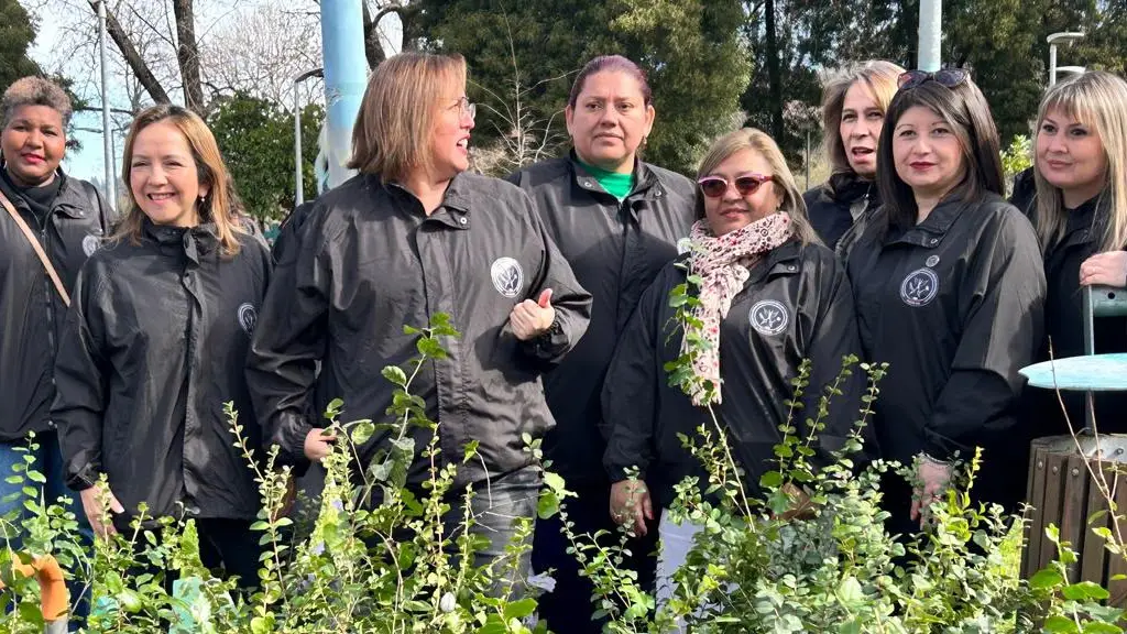 Socios de la Asociación Gremial de Profesionales de la Belleza de la Región del Biobío colaboraron con 300 árboles nativos en la comuna de Mulchén, acción de mitigación ambiental y reforestación impulsada junto al municipio local.