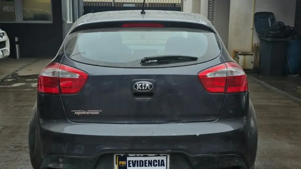 Vehículo recuperado por la PDI en Angol, PDI Araucanía