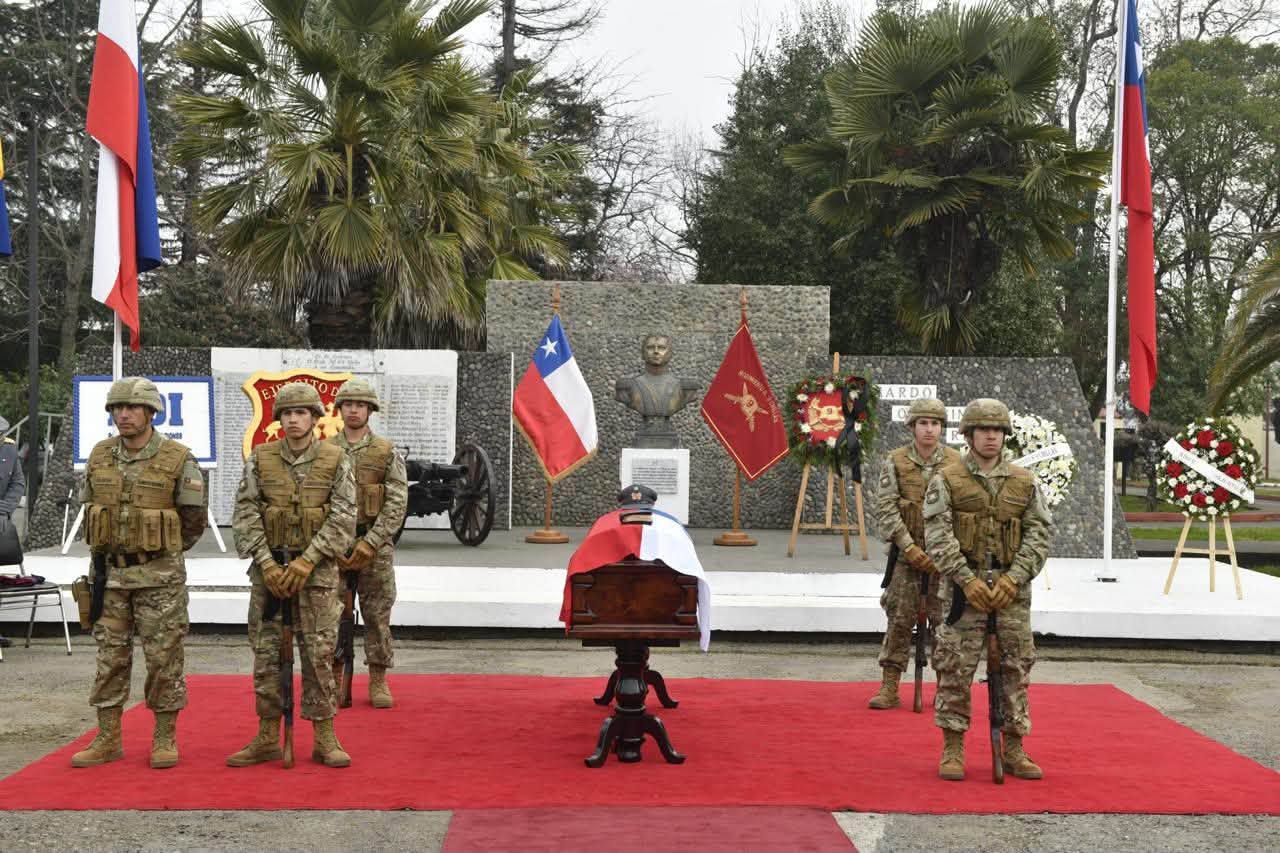 Funeral de cabo segundo Iván Burgos Sáez / Ejército de Chile