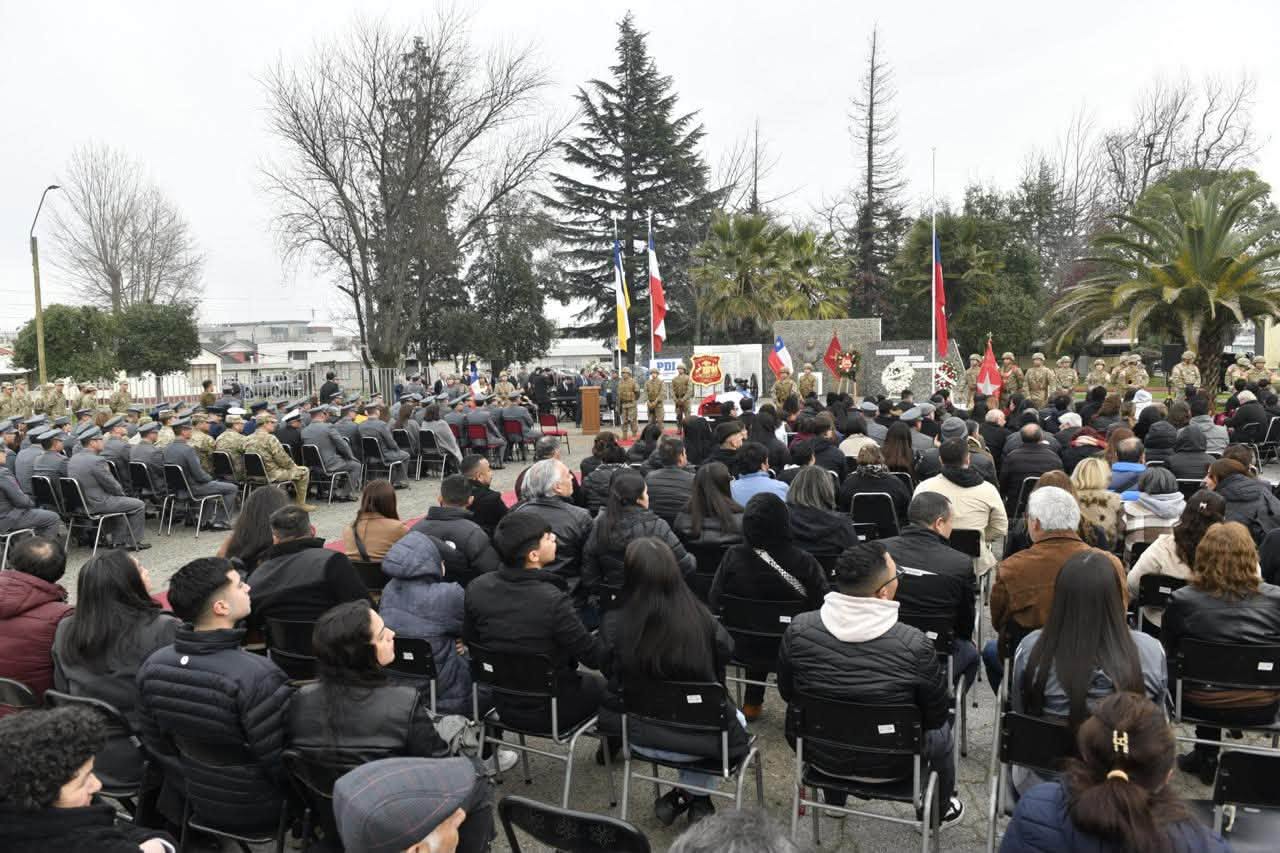 Funeral de soldado en Regimiento de Chillán / Ejército de Chile