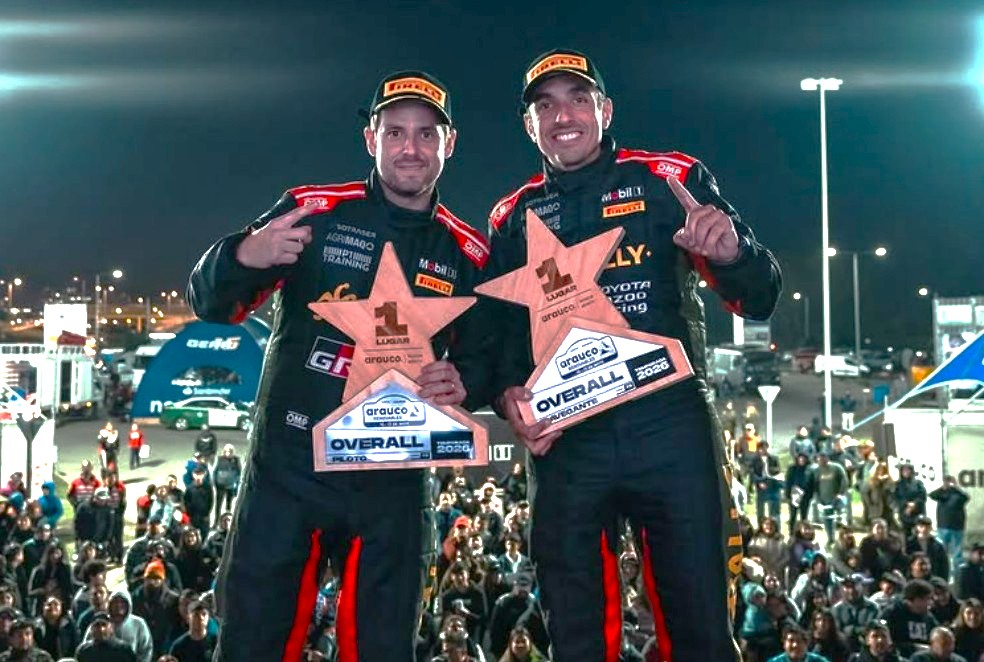 Alberto Heller y su navegante desean repetir esta imagen en la fecha Mundial / WRC