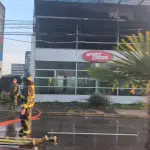 Incendio en gimnasio, Diario La Tribuna