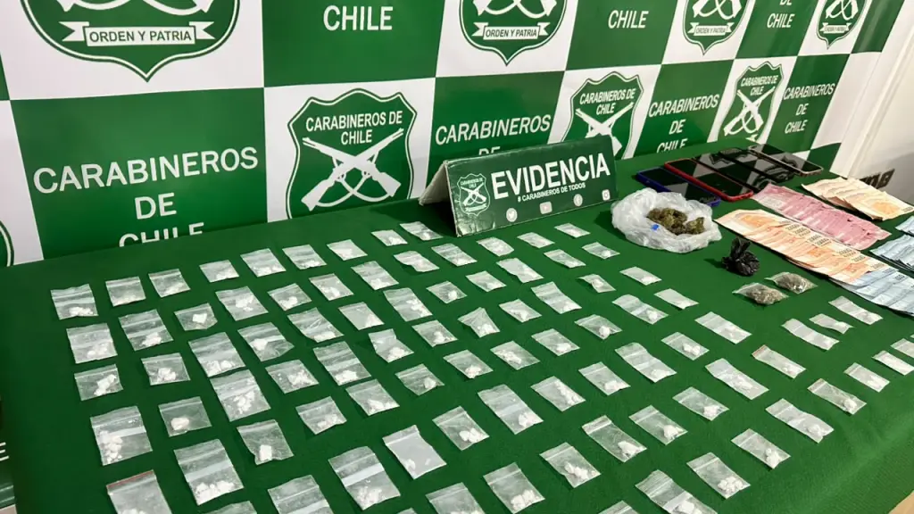 Alrededor de 260 dosis de cocaína y marihuana fueron incautadas por Carabineros, @CarabBioBio