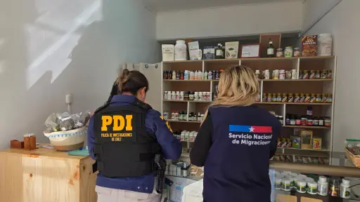 Fiscalizan locales comerciales y denuncian a siete extranjeros por infracciones migratorias en Temuco