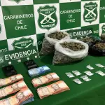 Decomiso de droga y dinero, Carabineros de Chile