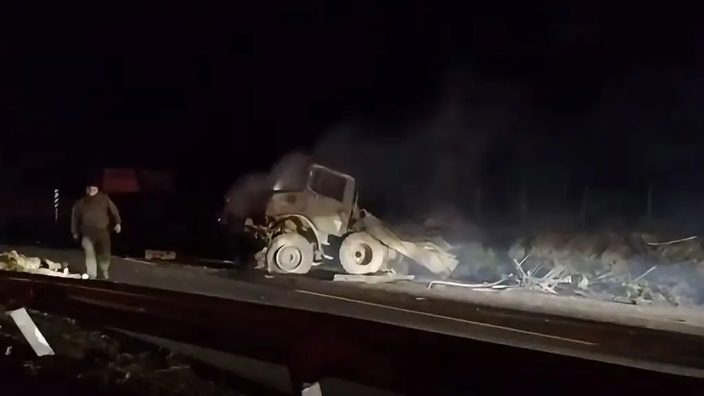 Primeras imágenes del fatal accidente, Cedida