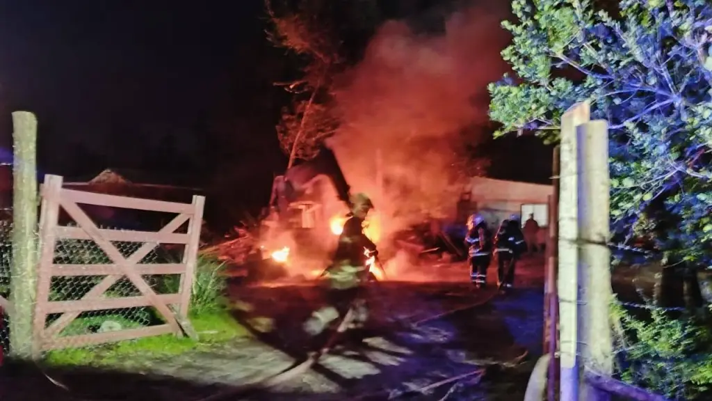 Incendio en Caliboro Alto / Brigada del Salto del Laja