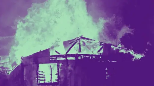 AHORA: Incendio de vivienda en Santa Bárbara dejó una mujer fallecida: Fue encontrada sin vida al interior del inmueble