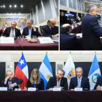 Autoridades y representantes empresariales de Chile y Argentina participaron en la jornada desarrollada este jueves en Concepción., Gobierno Regional del Biobío