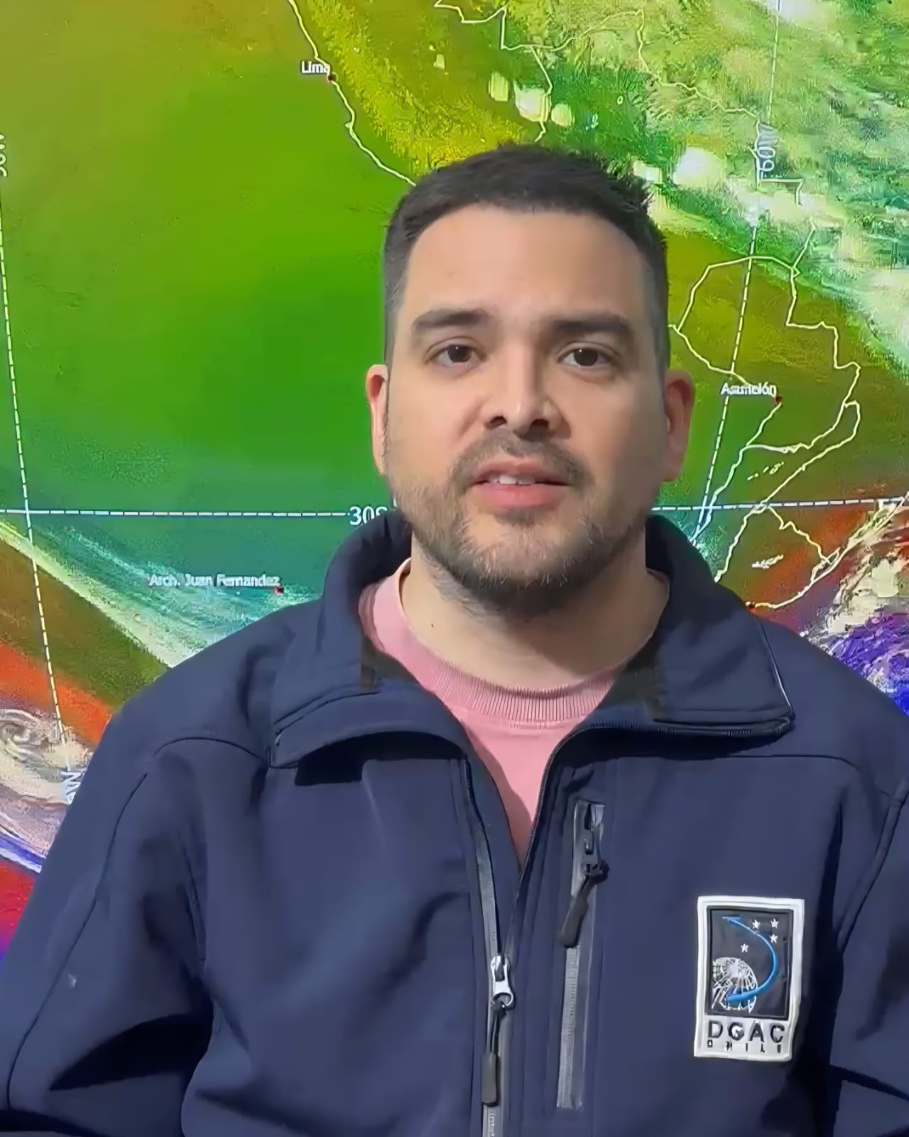 Meteorólogo Elio Brufort  / cedida