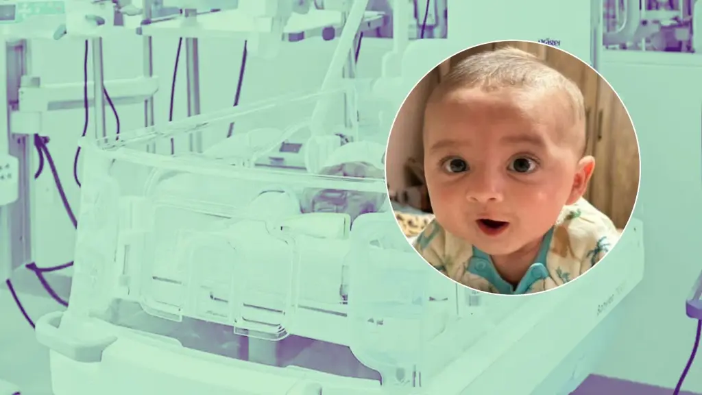 Familia de Los Ángeles busca apoyo para costear tratamiento ortopédico de bebé de cuatro meses tras complicaciones en su nacimiento, La Tribuna