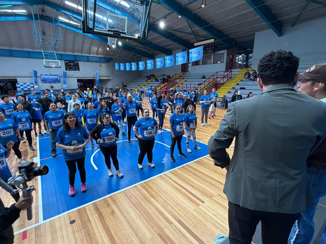 El Gerente General del Club Deportivo Huachipato llamó a que el deporte sea una actividad regular de todos y no solo para deportistas de alto rendimiento. / Andes Salud