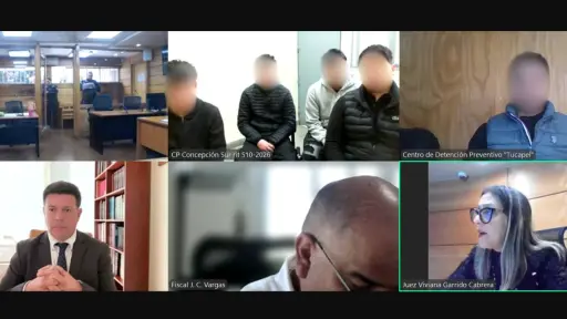 FOTO:Prisión preventiva para soldado dado de baja y otros cuatro imputados por robo en Santa Bárbara