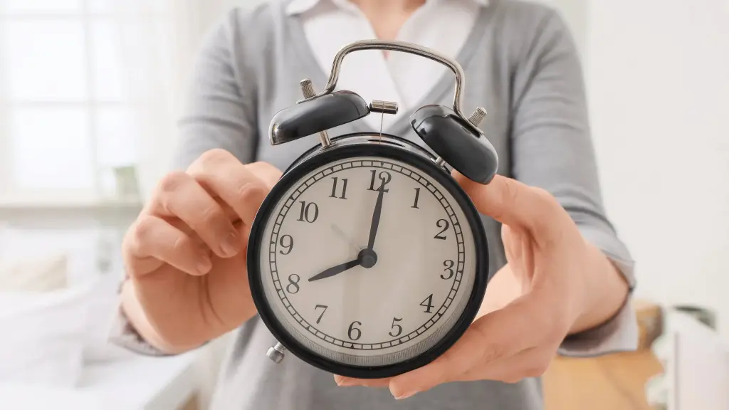 El reciente cambio de hora fue el 5 de septiembre, Senado