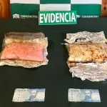 Droga incautada por el OS7 de Carabineros, Ministerio Público