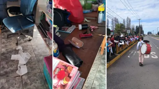 Escuela rural de Los Ángeles acumula tres robos durante las últimas semanas: se llevaron comida, cañerías y electrodomésticos