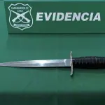 Arma usada en ataque, Carabineros de Chile