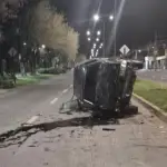 Accidente en Av. Los Ángeles con Los Claveles, RR.SS.