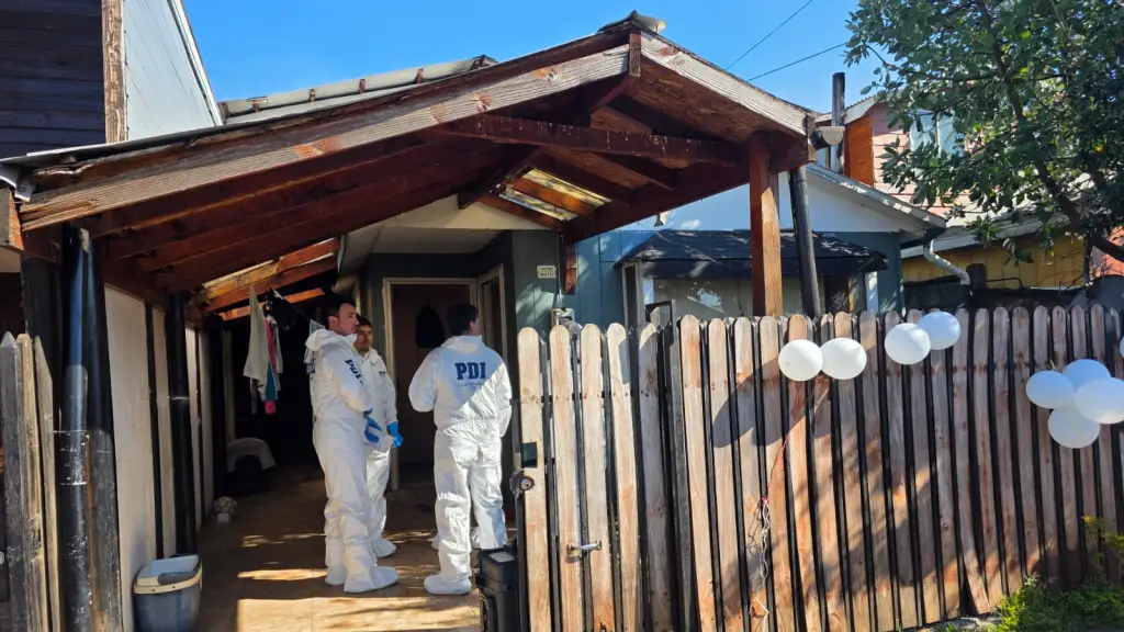 PDI investiga muerte de una mujer y su hija en Villarrica, PDI 