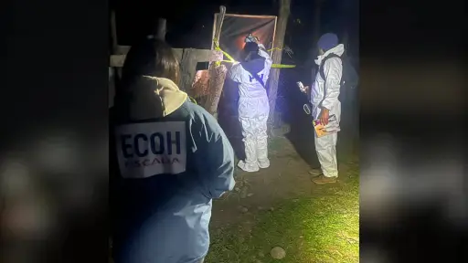 Alerta por persona encontrada calcinada en Negrete