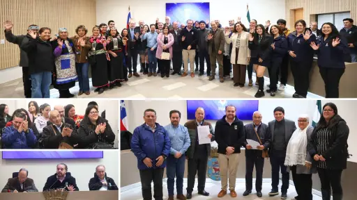 Firman convenios para ejecutar ocho proyectos por \\$1.344 millones en Los Ángeles