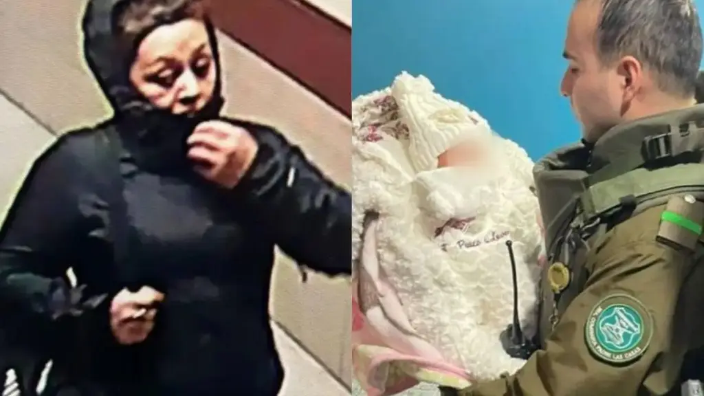 Este jueves comienza en Temuco el juicio contra una mujer acusada de sustraer una lactante de seis días desde el Hospital Regional., redes sociales