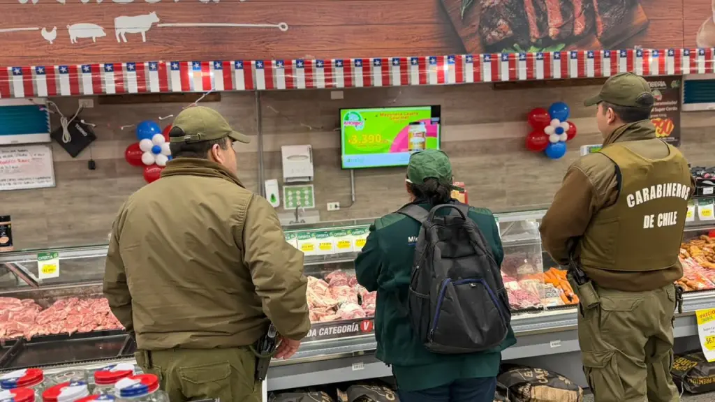 Fiscalización conjunta entre Carabineros y el SAG en Mulchén, Carabineros de Chile