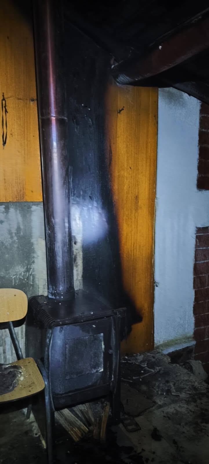 Amago de incendio / Brisal