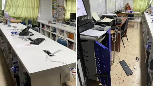 Suman y siguen: Suspenden clases tras millonario robo en escuela rural de Los Ángeles: delincuentes destrozaron las entradas