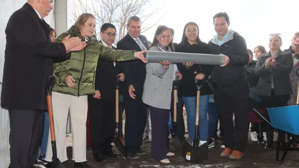 Ceremonia de primera piedra del conjunto habitacional Yumbel Estación, Seremi de Vivienda y Urbanismo
