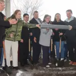 Ceremonia de primera piedra del conjunto habitacional Yumbel Estación, Seremi de Vivienda y Urbanismo