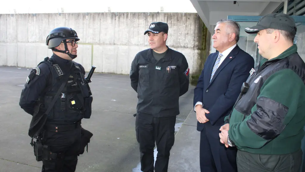Intervención de control e inspección en las dependencias del Complejo Penitenciario Biobío., Gendarmería