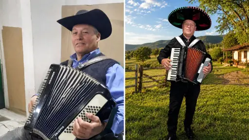 Acordeonista que durante 20 años tocó en La Vega busca volver a la música tras grave accidente