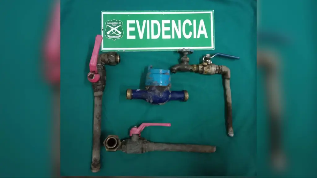 Robo de medidores, Carabineros de Chile