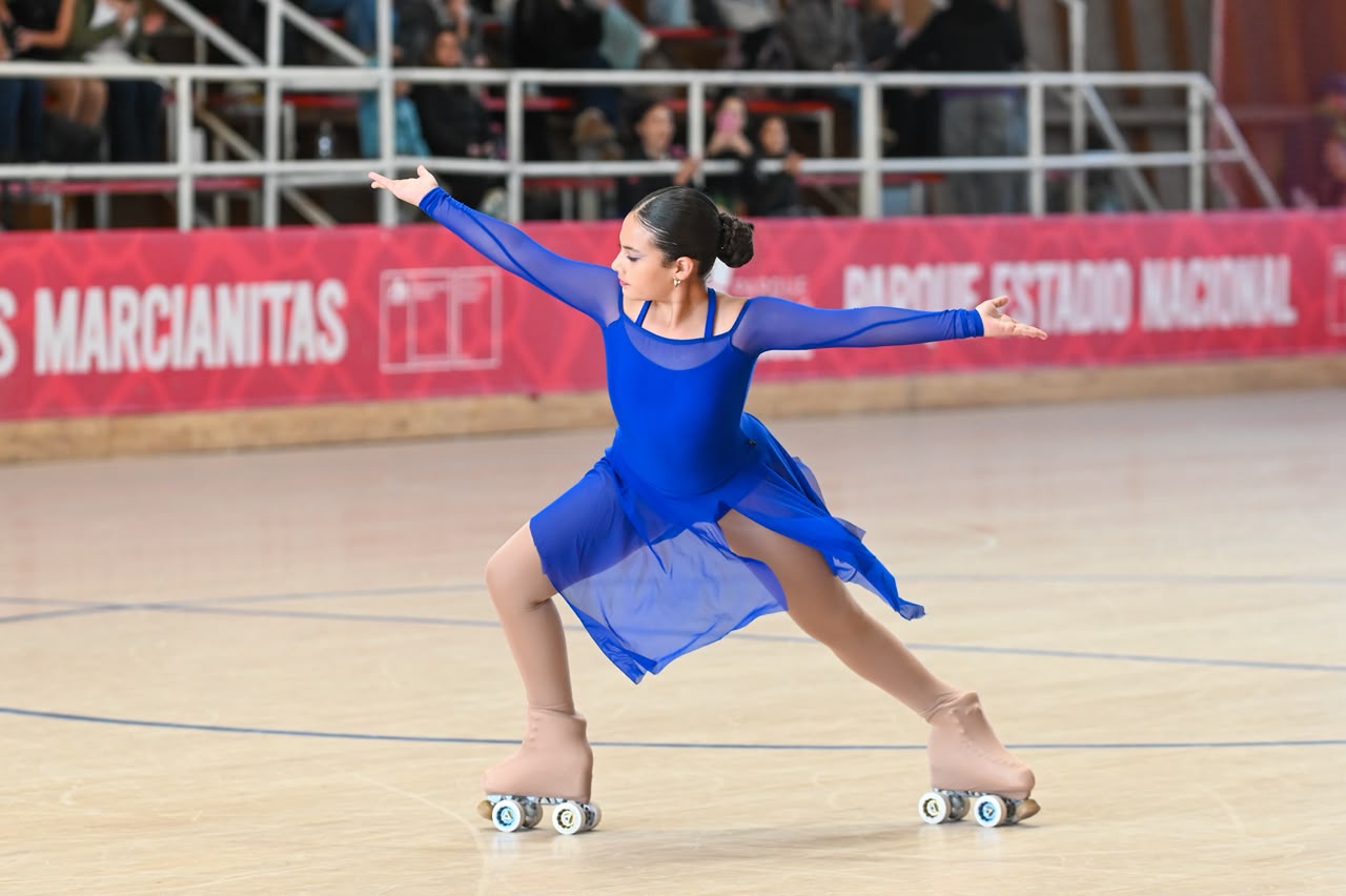 Una gran proyección en el patinaje artístico exhibe Renata Figueroa / La Tribuna
