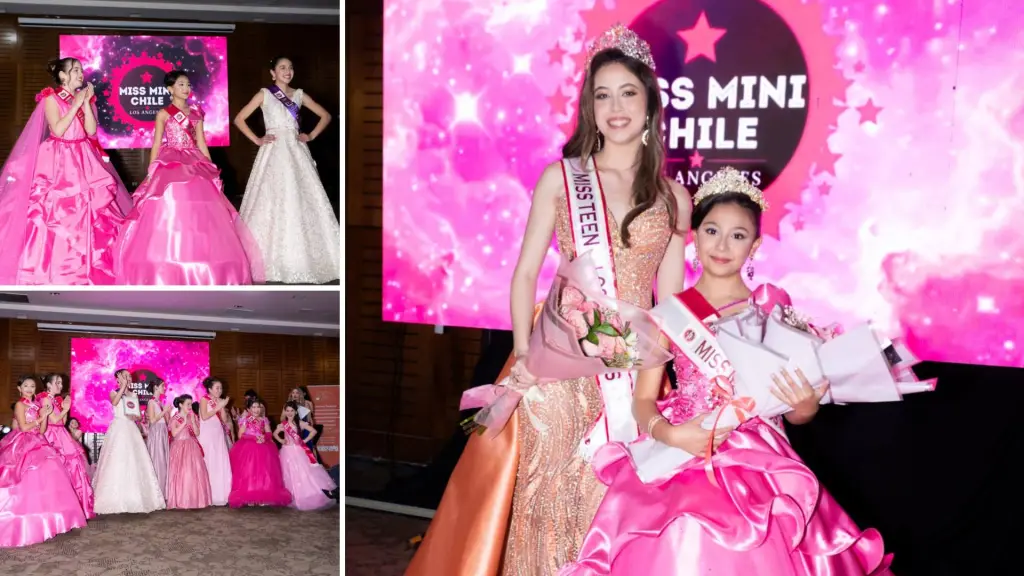 Martina Alvarado y Martina Cuevas posaron con sus respectivas coronas tras la definición de ambas categorías., Cedidas