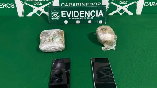 Casi un kilo de cocaína fue incautado por el OS-7 en Los Ángeles