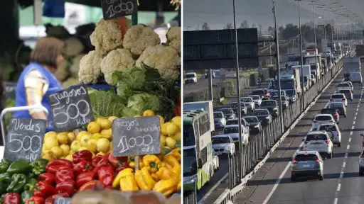 IPC sube 0,6% en agosto: alimentos y transporte impulsan la inflación en Chile