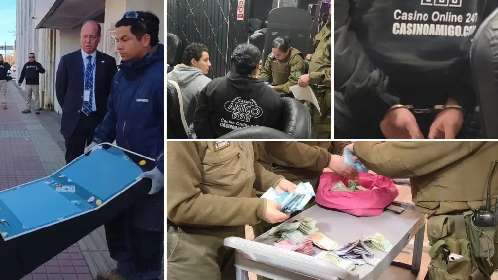El inesperado hallazgo tras nuevo golpe a locales de juegos en el centro de Los Ángeles, DPP Biobío