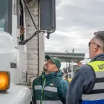 Fiscalización a transportistas de alimentos, Seremi de Salud Biobío